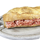 Menu 37 Saucisson on Baguette